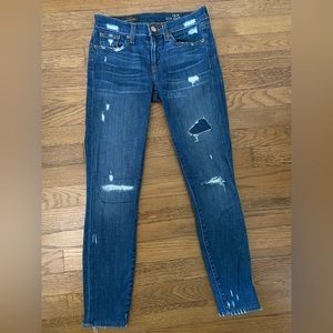 J. Crew Women’s Toothpick Jeans in Size 25